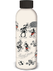 Stor Trinkflasche "Mickey Mouse" in Creme/ Schwarz/ Rot - 755 ml