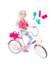 Toi-Toys Pop "Lauren op de Fiets" met accessoires - vanaf 3 jaar (verrassingsproduct)