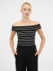 orsay Shirt zwart/crème
