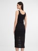 orsay Strickkleid in Schwarz