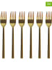 Villa d´Este 6er-Set: Dessertgabeln "Lexington" in Gold