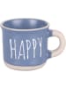 Villa d´Este 4-delige set: koffiekoppen meerkleurig - 60 ml