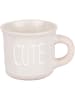 Villa d´Este 4-delige set: koffiekoppen meerkleurig - 60 ml