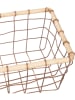 Villa d´Este Broodmand "La Cucina" koperkleurig/naturel - (B)25 x (H)16 x (D)10 cm