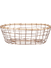 Villa d´Este Brotkorb "La Cucina" in Kupfer/ Natur - (B)36 x (H)24 x (T)10 cm