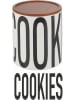 Villa d´Este Koektrommel "Big is more" wit/zwart - 2 l