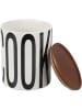 Villa d´Este Koektrommel "Big is more" wit/zwart - 2 l