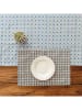 Villa d´Este Tischdecke "Valladolid" in Blau - (L)241 x (B)140 cm