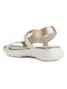 Geox Leren sandalen "Spherica EC5W" crème/lichtroze