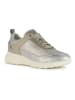 Geox Sneakers "Alleniee" in Silber/ Creme