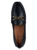Geox Leder-Slipper "Kosmopolis + Grip" in Schwarz