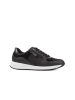 Geox Leder-Sneakers "Bulmya" in Schwarz