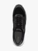 Geox Leder-Sneakers "Bulmya" in Schwarz