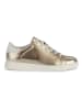 Geox Leren sneakers "Jaysen" goudkleurig/wit