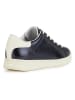 Geox Leder-Sneakers "Jaysen" in Dunkelblau/ Weiß