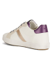 Geox Sneakers "Blomiee" in Weiß/ Beige/ Lila