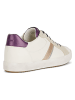 Geox Sneakers "Blomiee" in Weiß/ Beige/ Lila