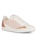 Geox Sneakers "Blomiee" crème/lichtroze/goudkleurig