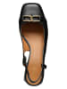 Geox Leder-Pumps "Coronilla" in Schwarz