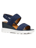 Geox Leren sleehaksandalen "Spherica EC6" donkerblauw