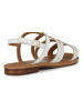 Geox Leder-Sandalen "Sozy" in Weiß