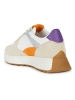 Geox Leder-Sneakers "Amabel" in Bunt
