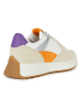 Geox Skórzane sneakersy "Amabel" ze wzorem