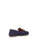 Geox Leder-Slipper "Palmaria" in Dunkelblau