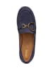 Geox Leder-Slipper "Palmaria" in Dunkelblau