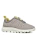 Geox Sneakers "Spherica" in Grau/ Gelb