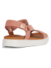Geox Leder-Sandalen "Xand 2S" in Rosa
