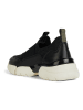 Geox Leder-Slipper "Adacter" in Schwarz