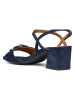 Geox Leder-Sandaletten "New Eraklia 50" in Dunkelblau