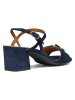 Geox Leren haksandalen "New Eraklia 50" donkerblauw