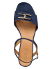 Geox Leder-Sandaletten "New Eraklia 50" in Dunkelblau