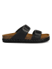 Geox Pantoletten "New Briona High" in Schwarz