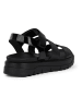 Geox Leder-Sandalen "Xand 2.1S" in Schwarz