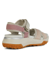 Geox Sandalen "Sorapis + Grip" in Creme/ Rosa