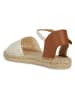 Geox Leder-Sandalen "Lampedusa" in Beige/ Hellbraun