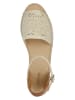 Geox Leder-Sandalen "Lampedusa" in Beige/ Hellbraun