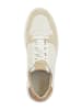 Geox Leder-Sneakers "Deiven" in Weiß/ Beige/ Dunkelblau