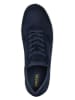 Geox Skórzane sneakersy "Kennet" w kolorze granatowym