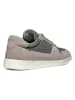 Geox Leder-Sneakers "Kennet" in Grau
