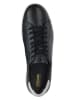 Geox Leder-Sneakers "Kennet" in Schwarz/ Weiß