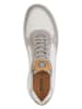 Geox Leder-Sneakers "Aerantis" in Weiß/ Beige