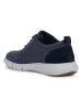 Geox Leder-Sneakers "Adacter" in Blau