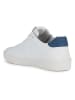 Geox Leren sneakers "Affile" wit/blauw