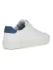 Geox Leren sneakers "Affile" wit/blauw
