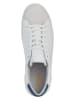 Geox Leren sneakers "Affile" wit/blauw