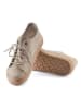 Birkenstock Leder-Schnürschuhe "Decon" in Beige